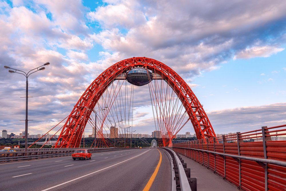 Вантовый мост.