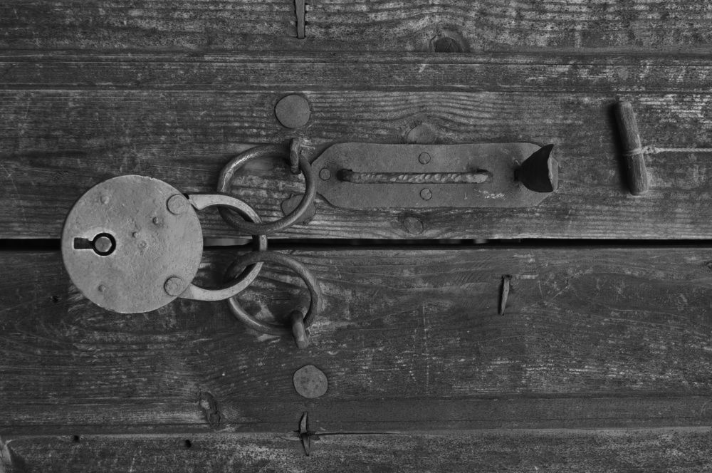 Old padlock