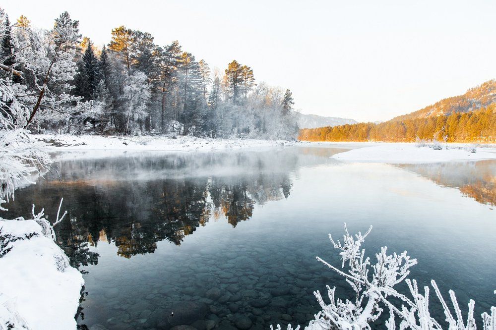голубые глаза Катуни