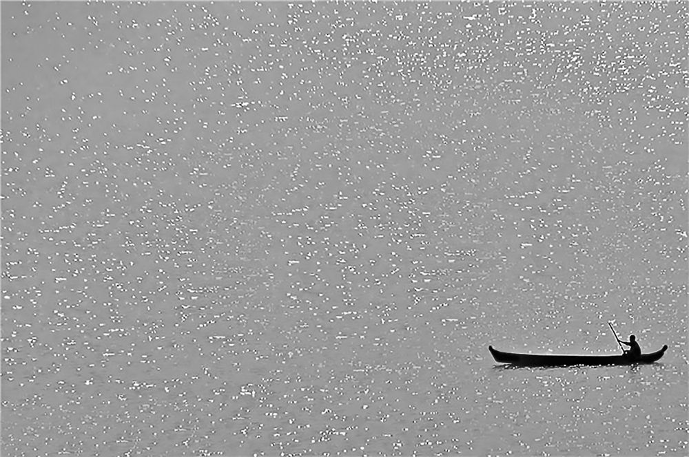 Человек в лодке