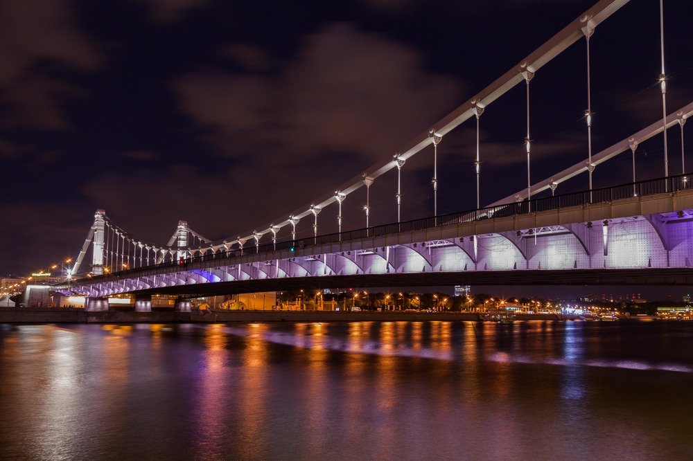 Крымский мост на Москва-реке