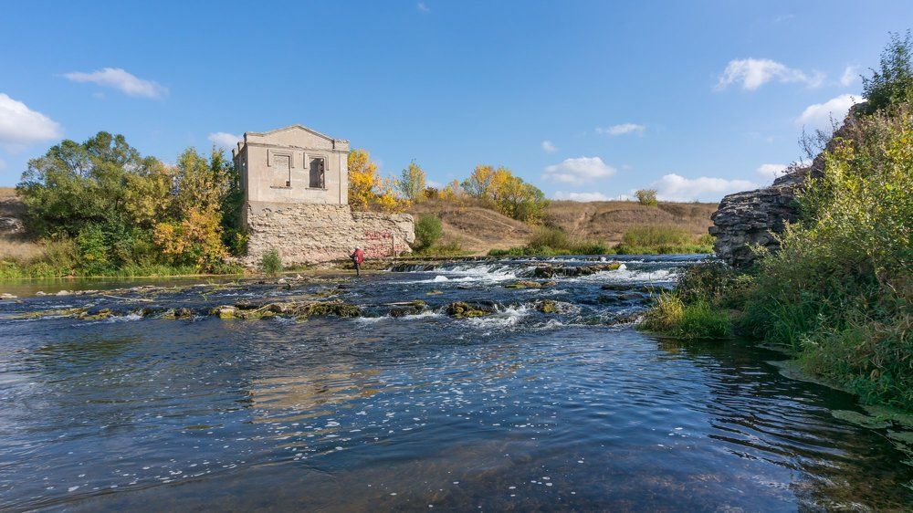 Бабье лето на реке Олым.