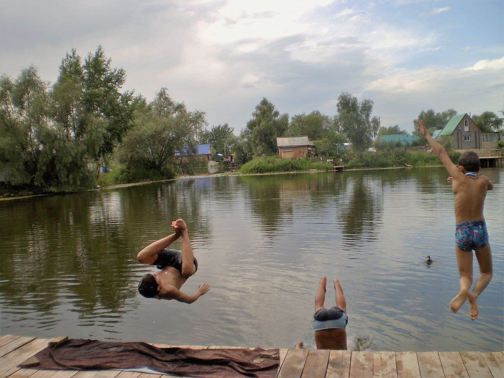 Прыжки в воду.