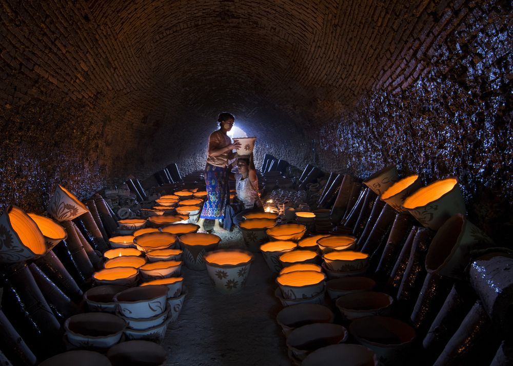 Life in the dark cave