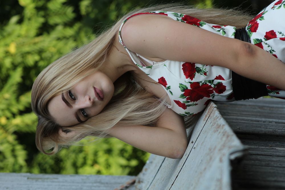 портрет красавицы