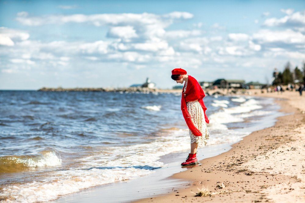 Прилив на озере