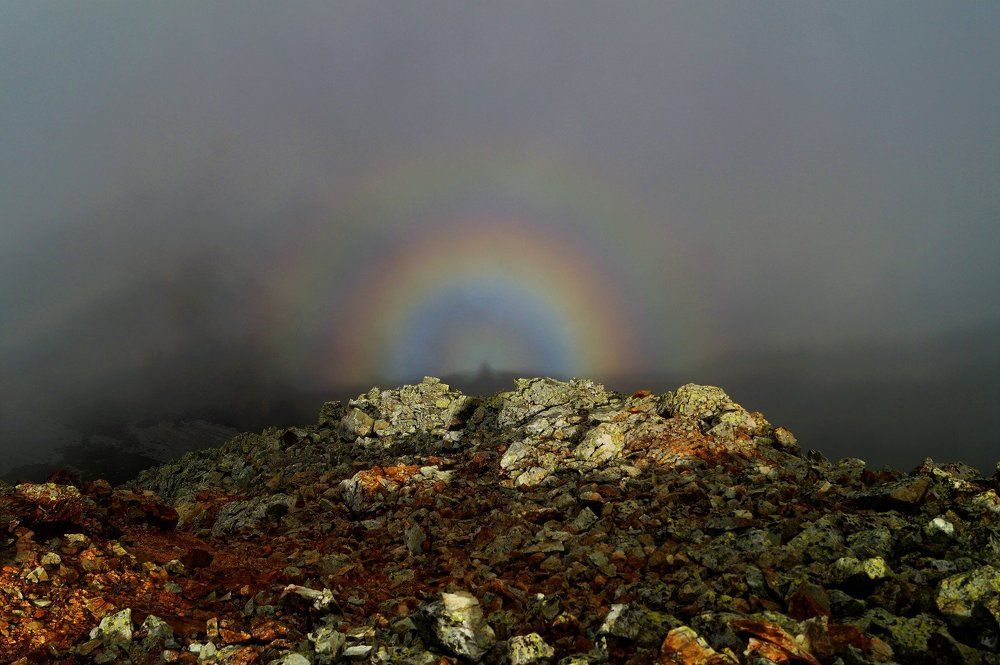 me and rainbow / я и тройная радуга))