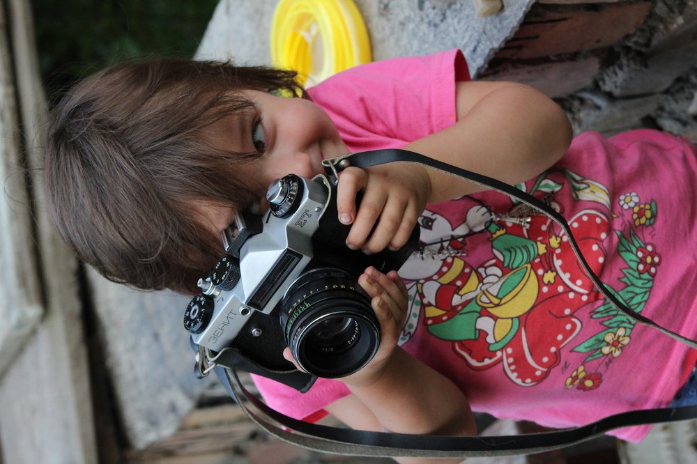 юный фотограф