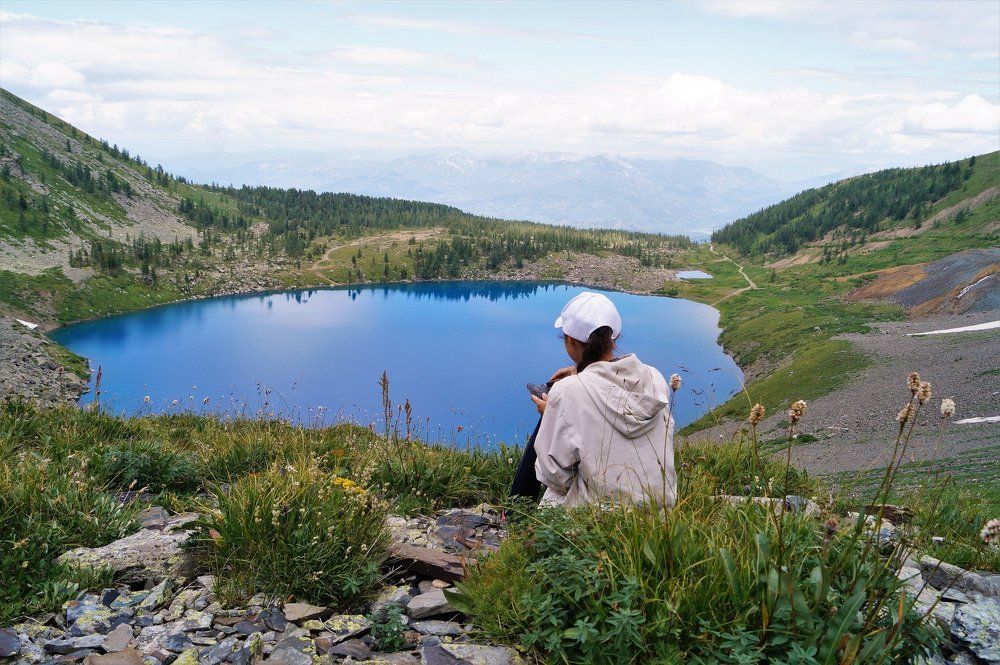 наслаждаясь пейзажами с высоты