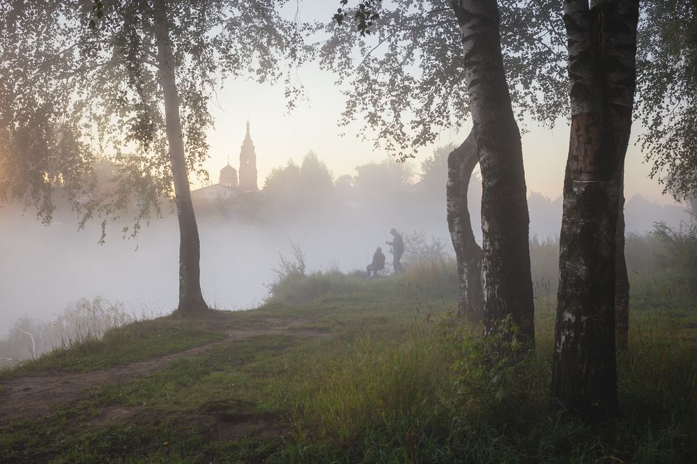 Утро в Павловском Посаде