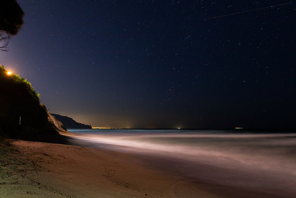 Ночноё рандеву с морем и звёздами