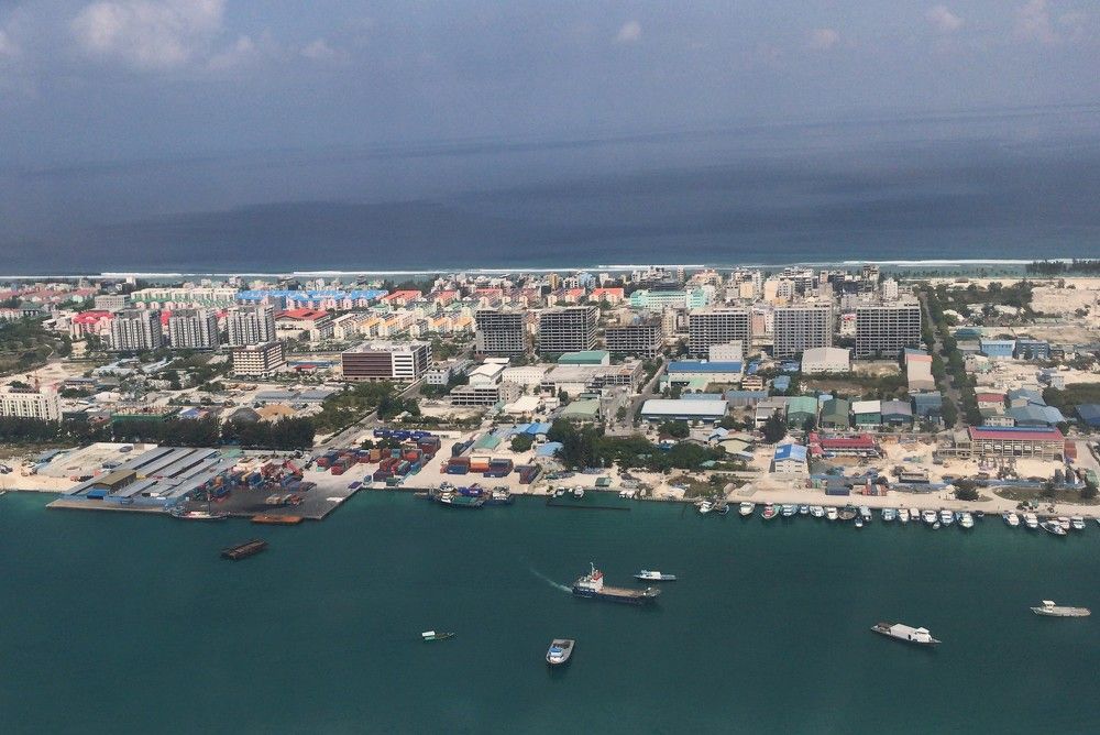 Aerial view of Male