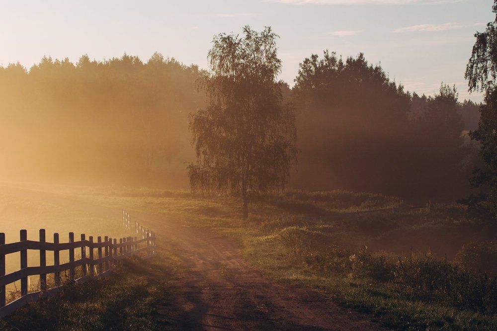 Утро из русской сказки