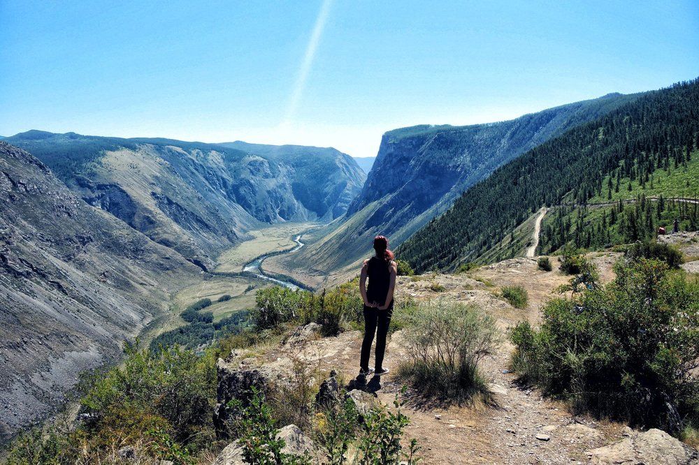 На перевале