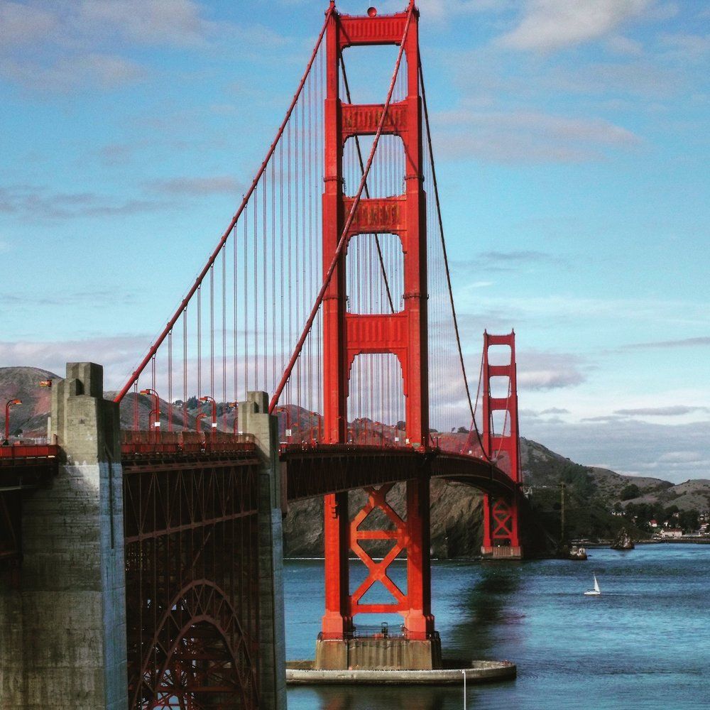 Famous San Francisco Skyline