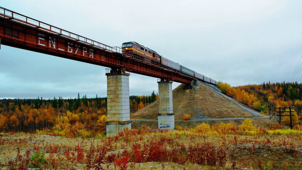 Мост через Чёрную речку.