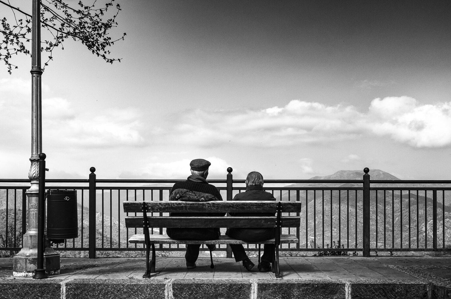 Old Men Waiting