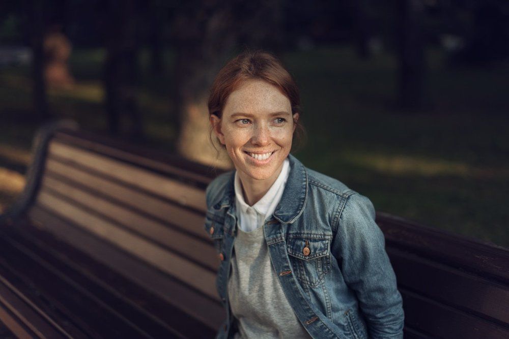 Улыбка заходящему солнцу