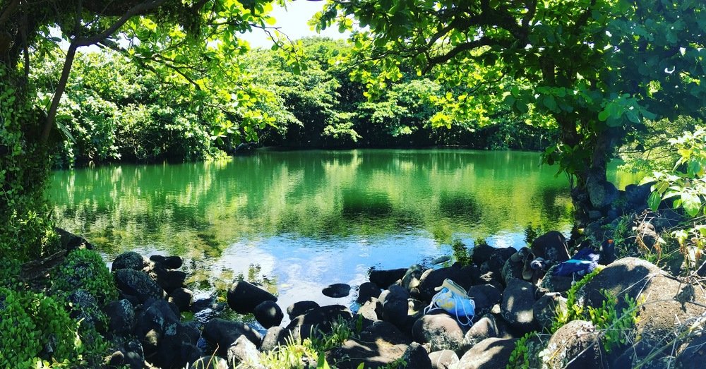 Secret lagoon in Babuyan Claro Island
