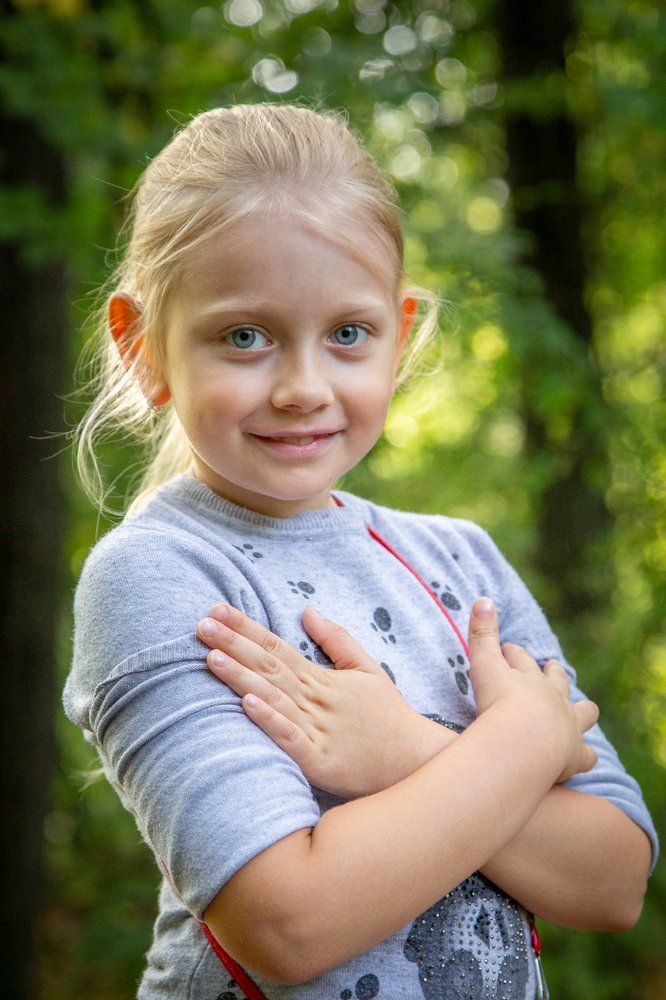 Портрет внучки.