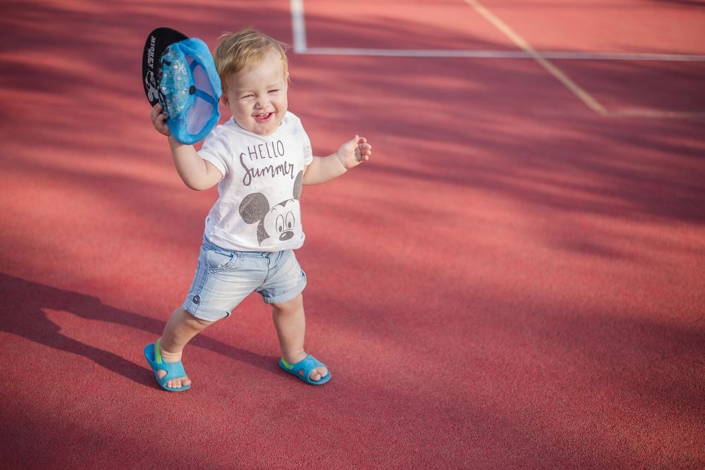 Маленький спортсмен