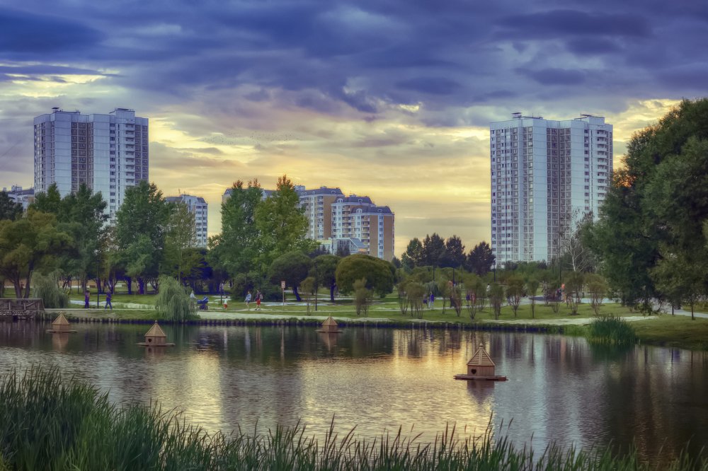 Вечер в Бутовском парке