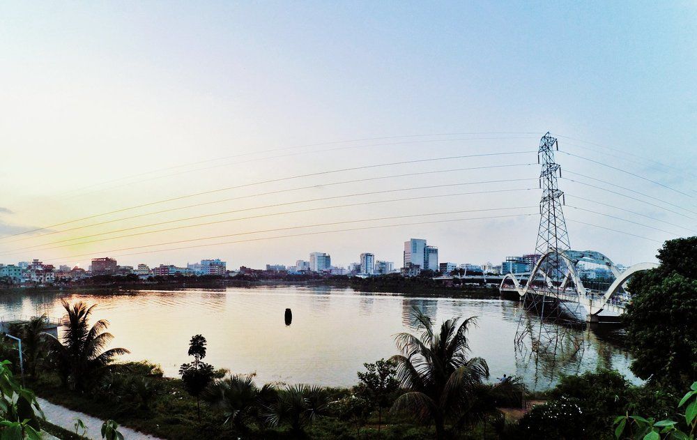 The Beauty Of Hatirjheel Bridge