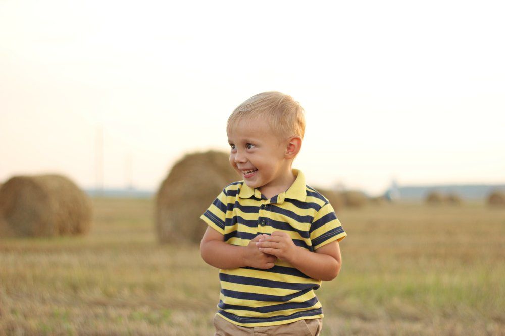 Счастливый малыш