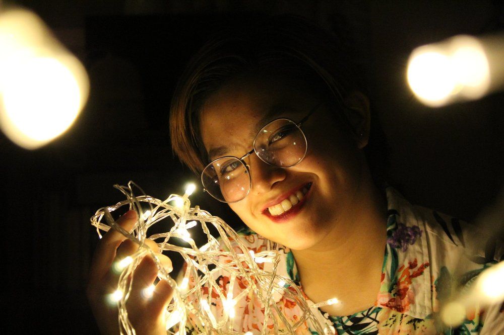 You light up my smile