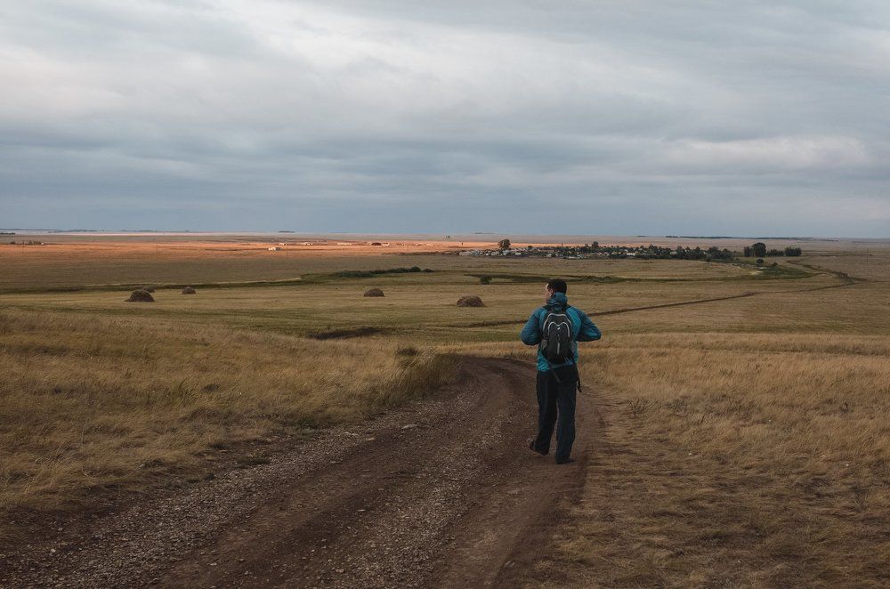 закатный свет