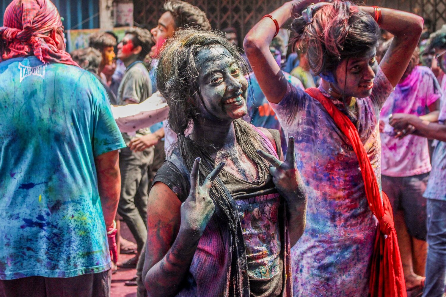 Color smile laugh