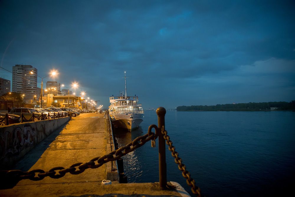 Набережная. Красноярск.