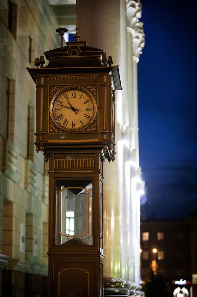 Паровые часы. Красноярск.