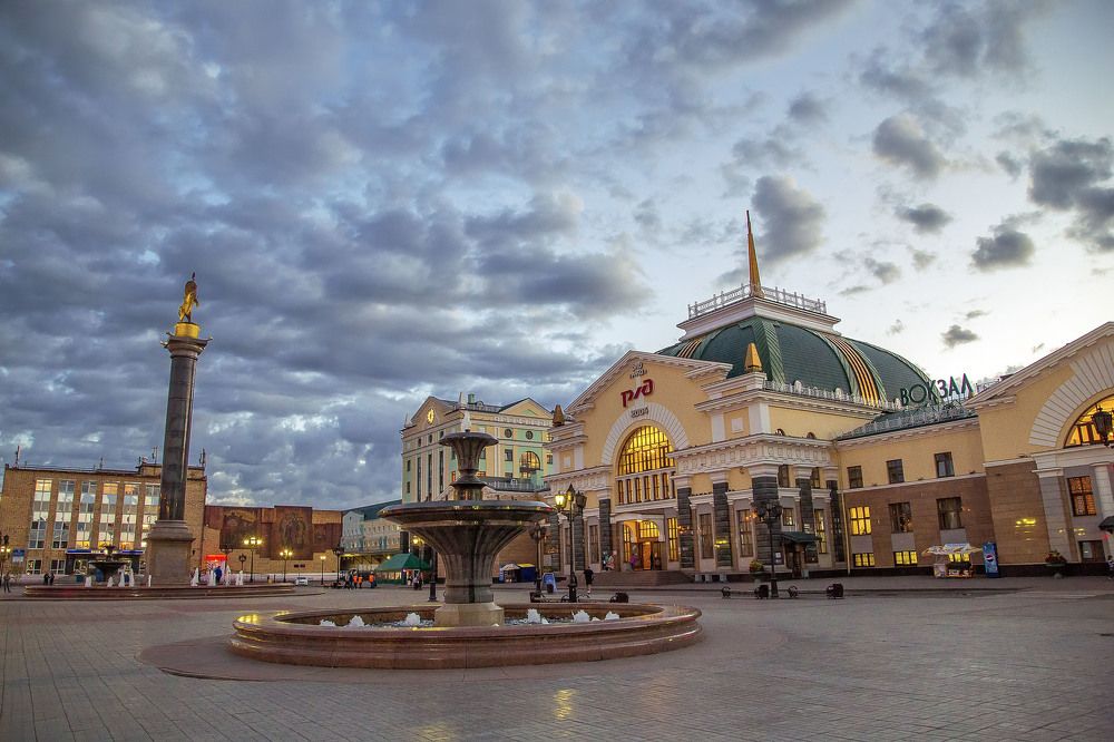 Привокзальная площадь. Красноярск.