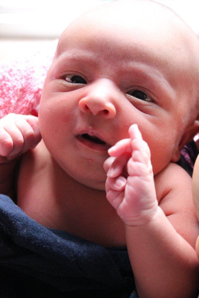 Baby smile