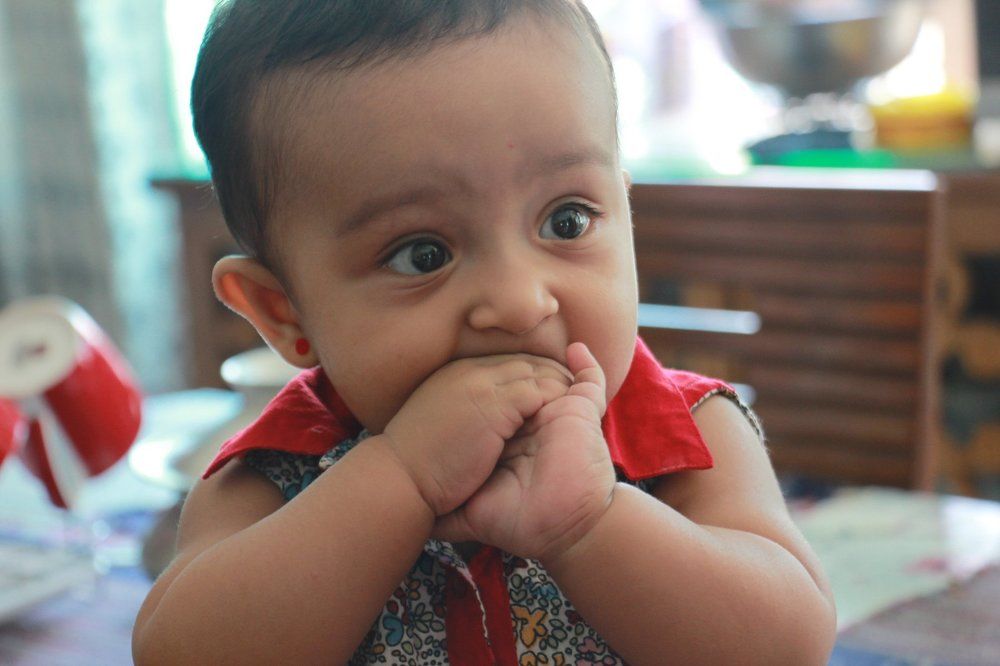 Baby smile
