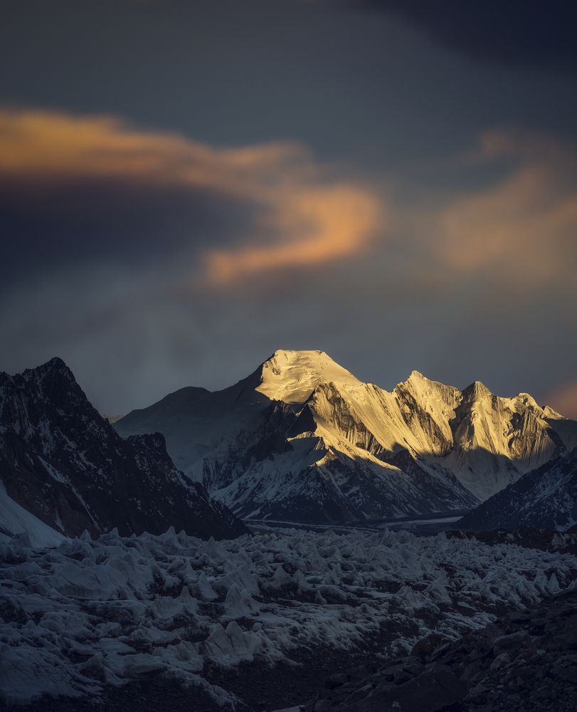 The magnificent Chogolisa karakoram of pakistan  Elevation 7665 m