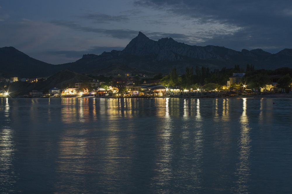 Ночной Коктебель