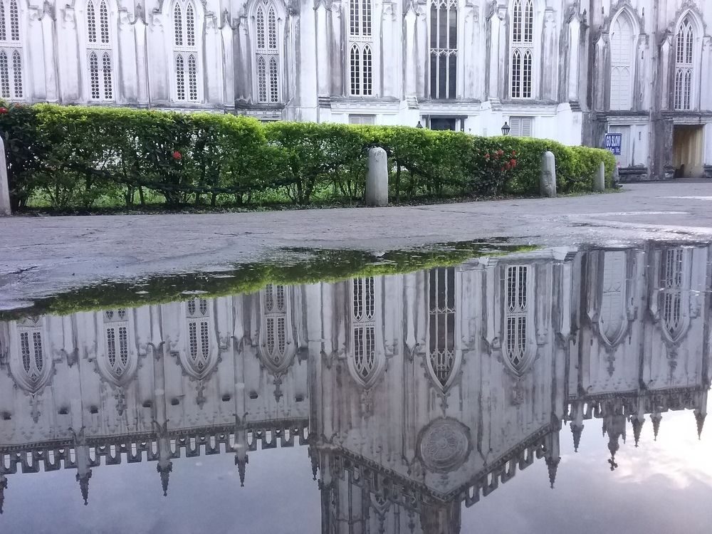 Reflection of Chathedral