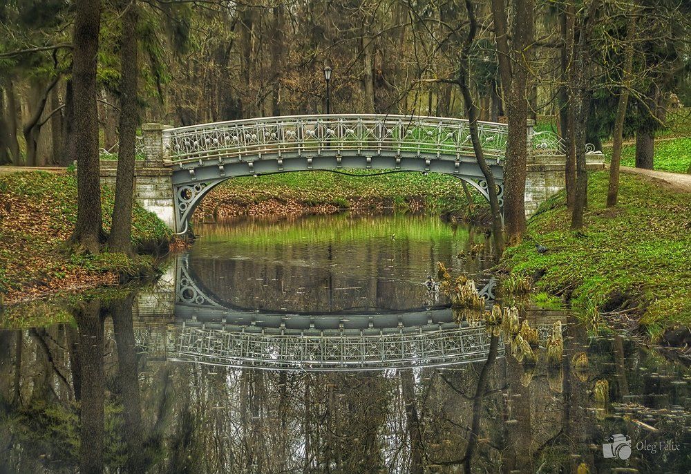 Мостики парка.