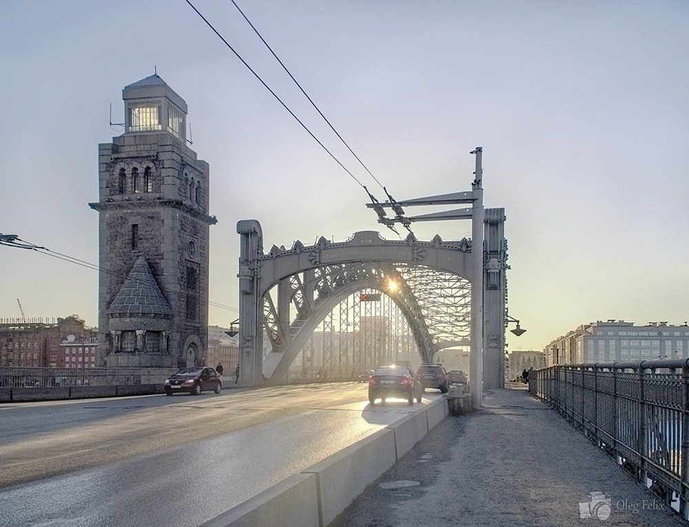 Морозное утро.