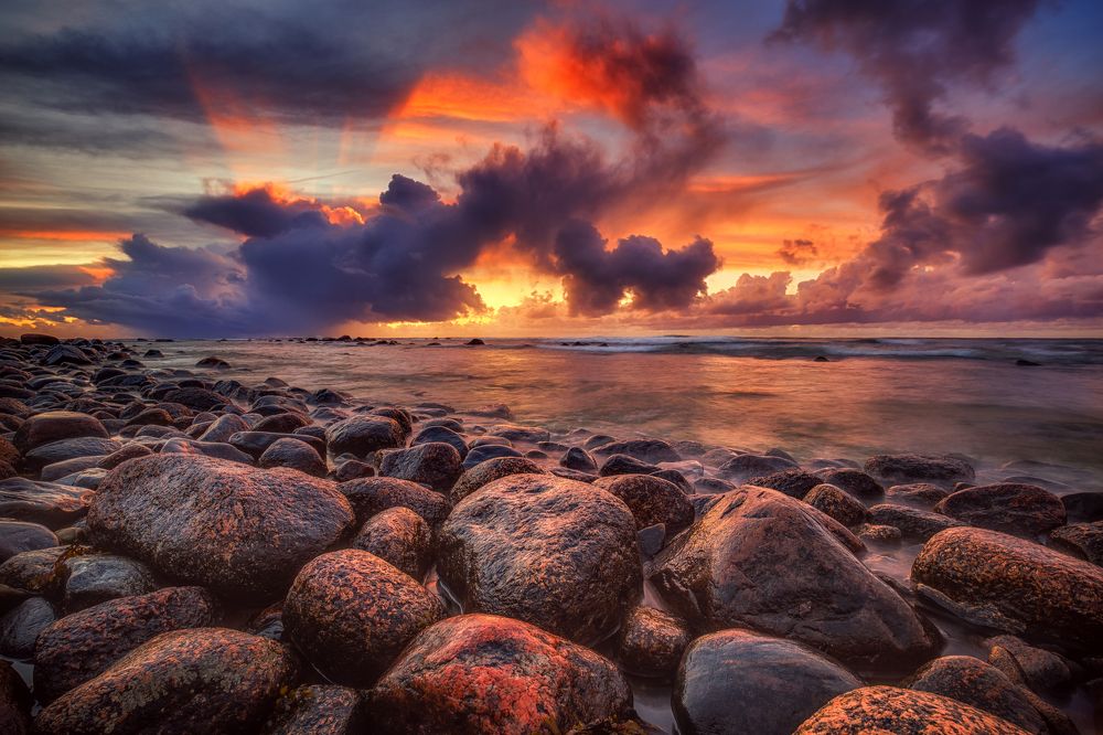 Закат на Балтике