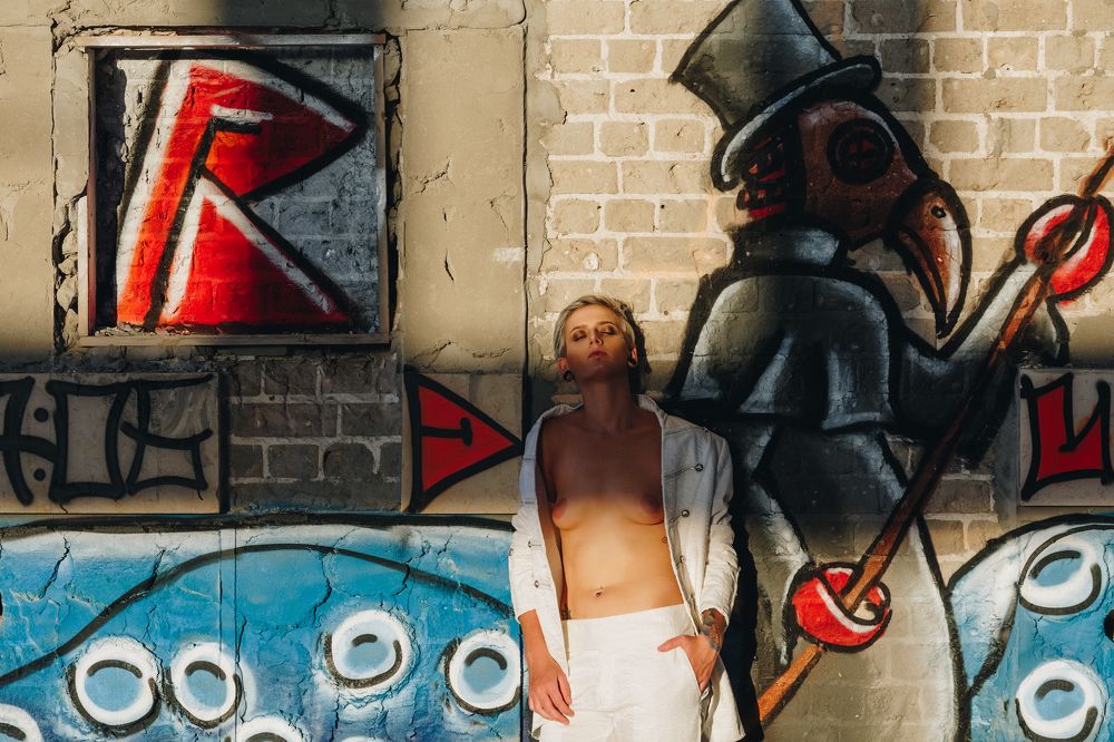 Катя и граффити