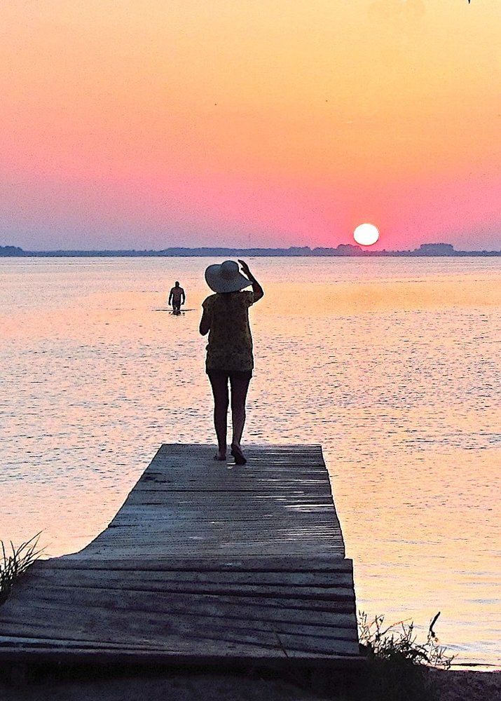 На закате дня