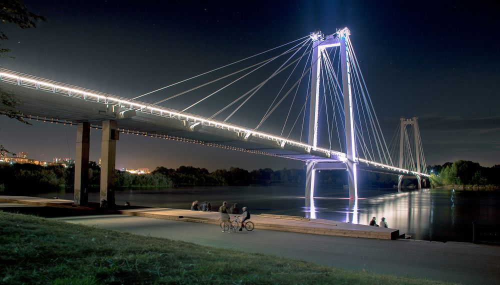 Вантовый мост. Красноярск.