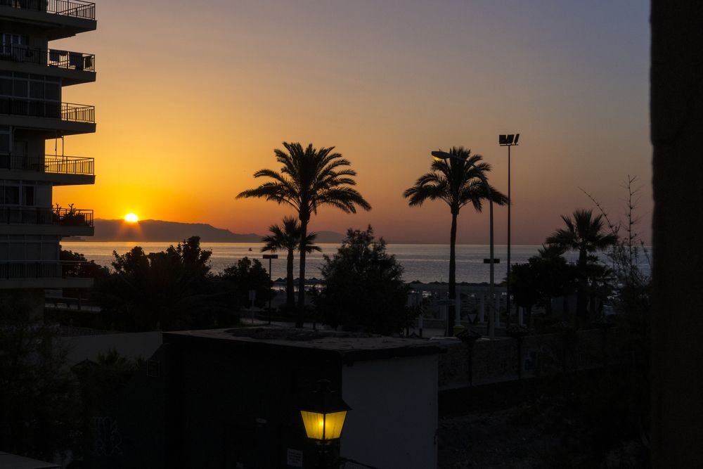 Sunset in Spain