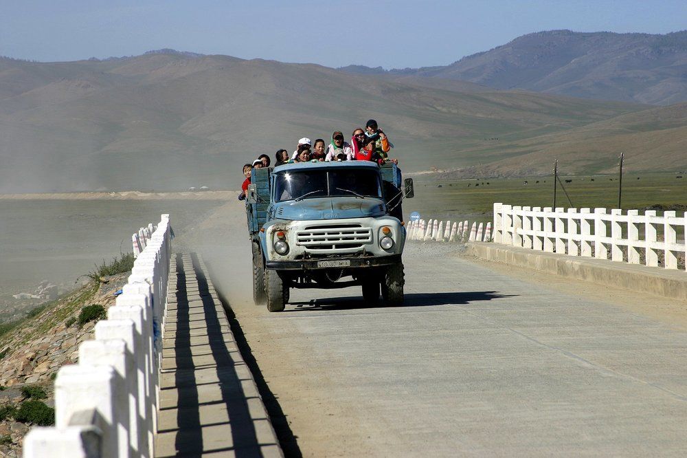Мост Ихтамирского сума Архангайского аймака.