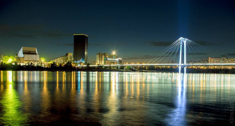 Вантовый мост. Красноярск.