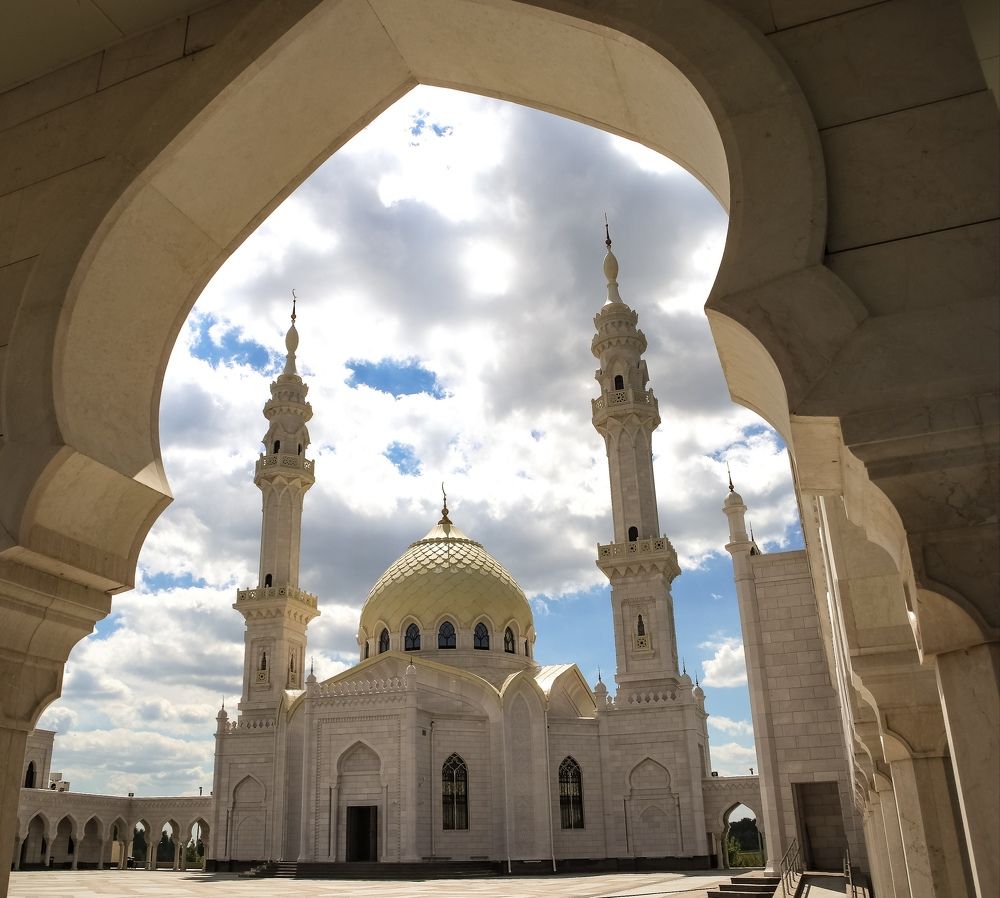 White mosque in Bolgar