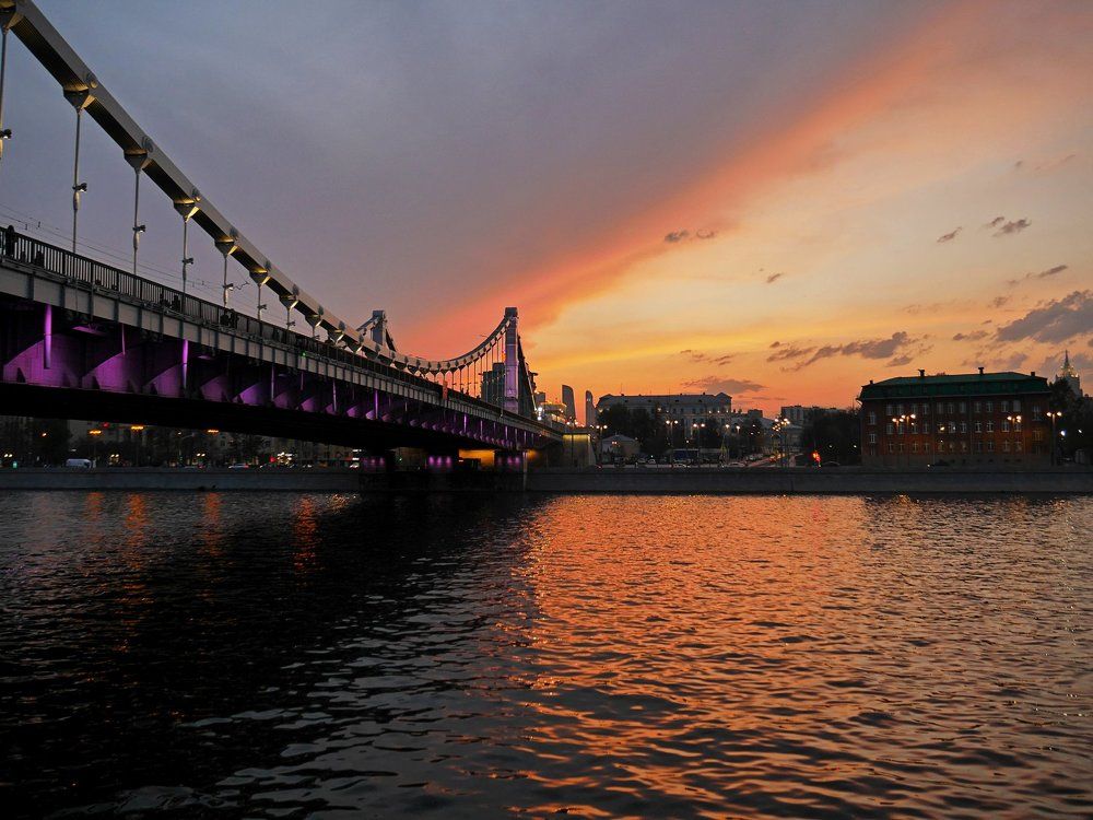 Вечерний мост